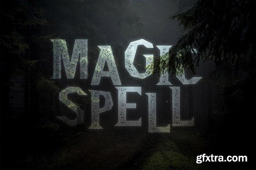 Magic Spell - Magical Grunge Display Font