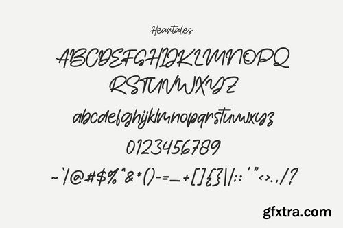 Heartales - Font Duo Script Sans