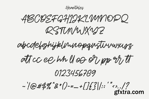 Heartales - Font Duo Script Sans