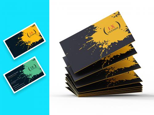 Splatter Creative Business Card - splatter-creative-business-card