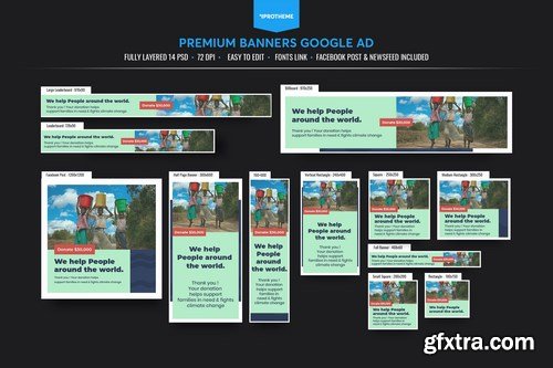 Charity Banners Ads Template V2