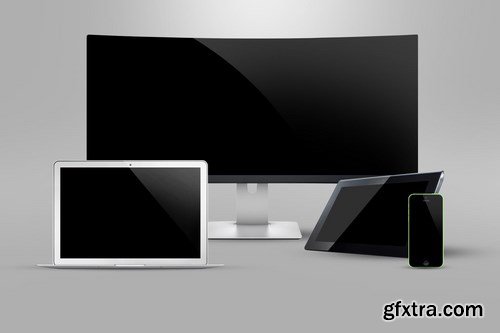 Multi Devices Website Mockup