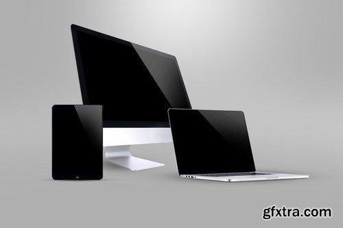 Multi Devices Website Mockup