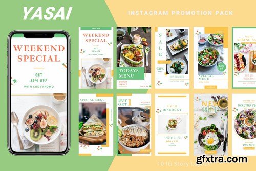 Yasai - Instagram Story Pack