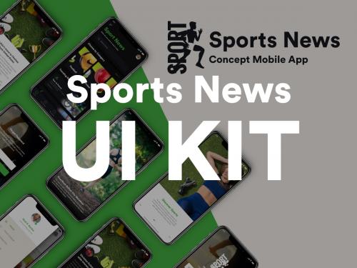 Sport News Concept Mobile App - sport-news-concept-mobile-app