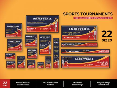 Sport Tournament Web Ad Banners - sport-tournament-web-ad-banners