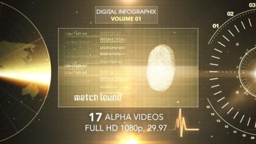 Videohive - Digital Infographix Vol 1