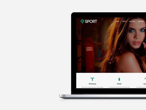 Sport WordPress Theme Health and Fitness Responsive - sport-wordpress-theme-health-and-fitness-responsive