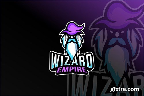 Wizard Empire Esport Logo Template