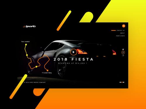 Sports Car Web Concept - sports-car-web-concept