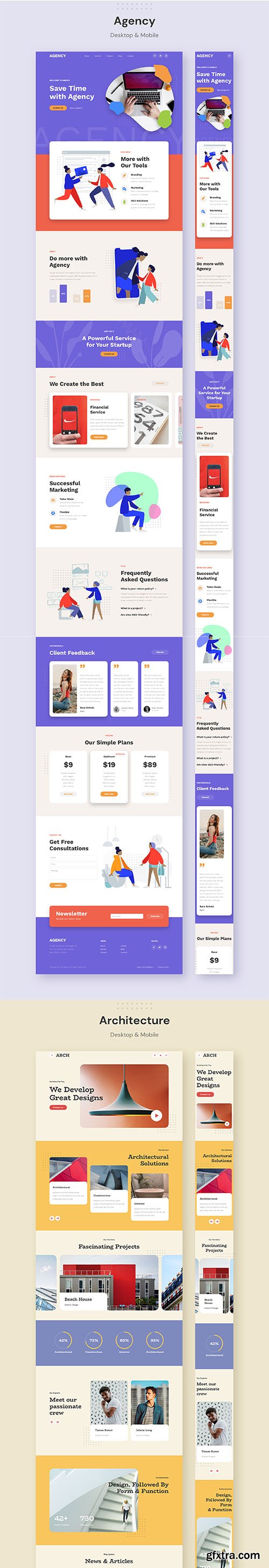 ELEVEN - Responsive Landing Pages