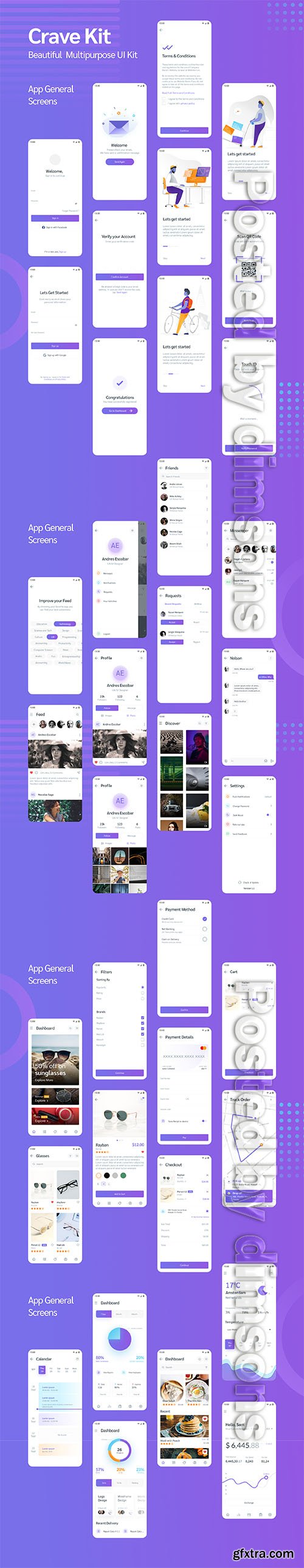 Crave - Multipurpose UI Kit