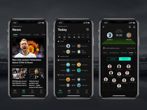 Sports News App UI - sports-news-app-ui