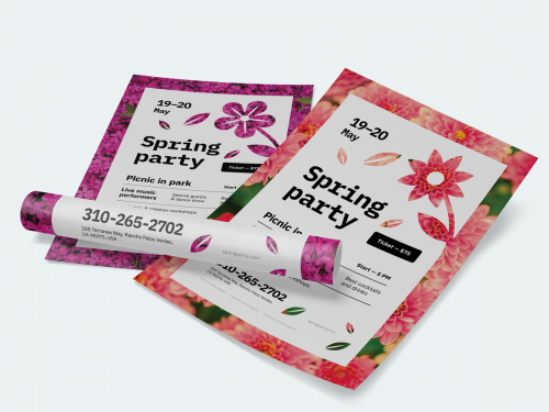 Spring Poster Template - spring-poster-template