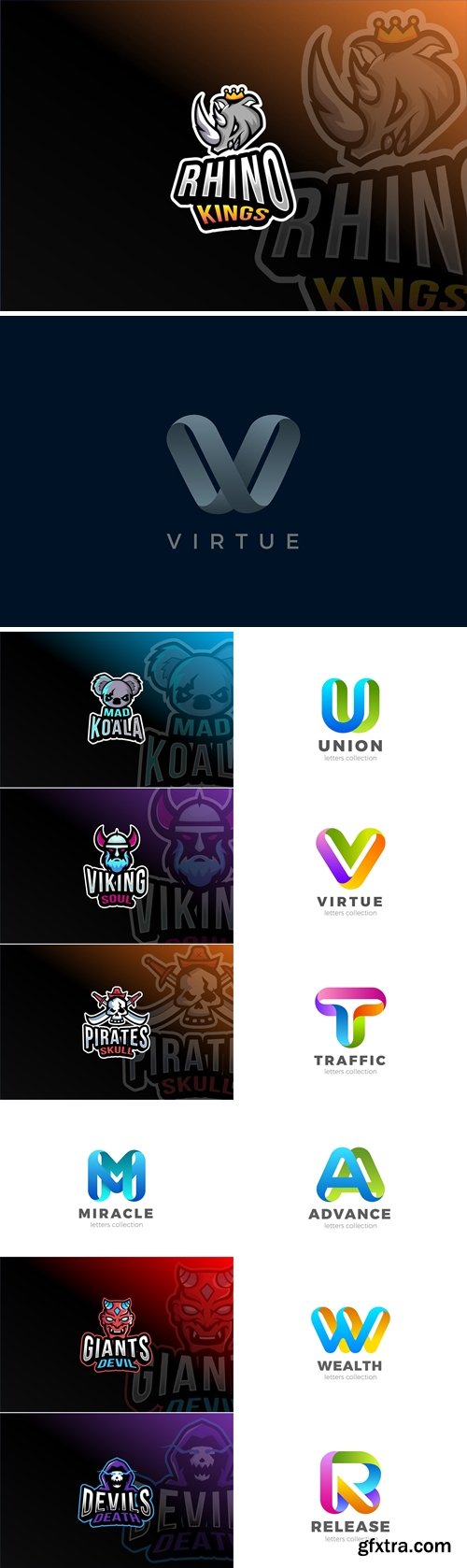 Creative Clean Logo Bundle 8