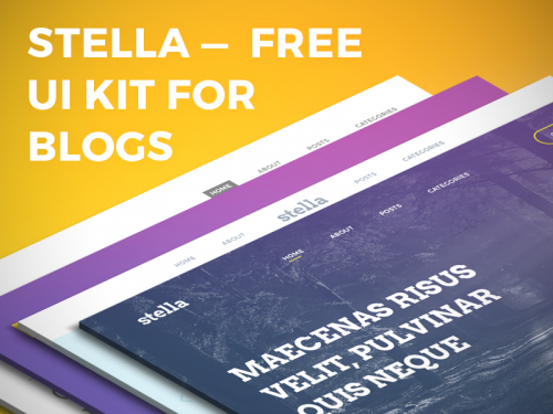 Stella — Best Blog UI Kit - stella-best-blog-ui-kit