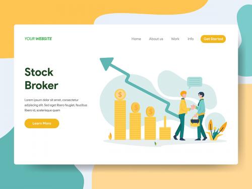 Stock Broker Illustration - stock-broker-illustration