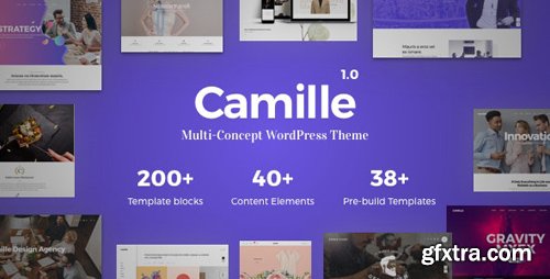 ThemeForest - Camille v1.0.9 - Multi-Concept WordPress Theme - 21847145