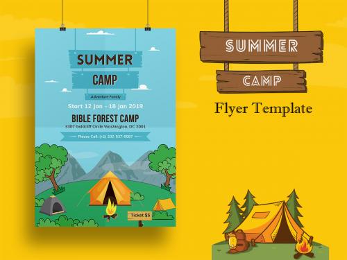 Summer Camp Flyer Template-02 - summer-camp-flyer-template-02