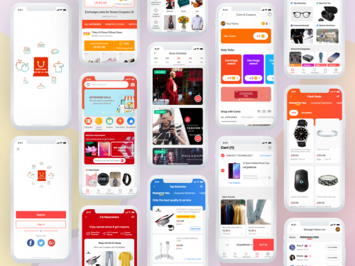 Super Shop App - A Modern Ecommerce App Design UI - super-shop-app-a-modern-ecommerce-app-design-ui