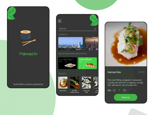 Sushi Restaurant App Concept - sushi-restaurant-app-concept