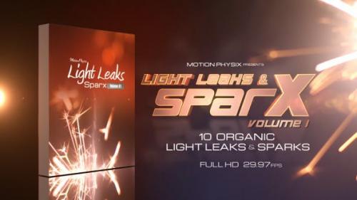 Videohive - Light Leaks and Sparks Vol 1