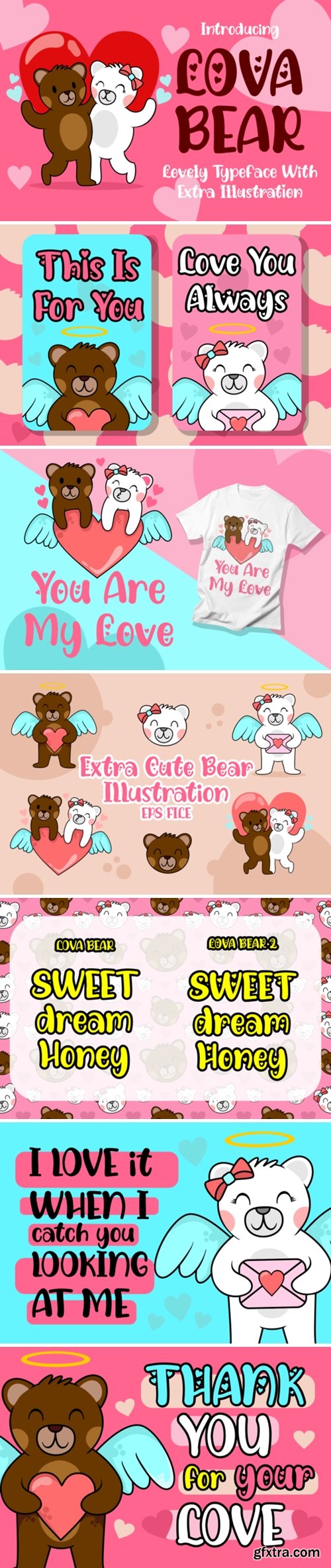 Lova Bear Font