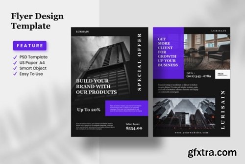 Flyer Design Template - Lurisain