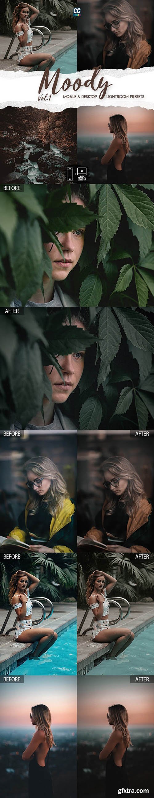 GraphicRiver - Moody Premium Lightroom Presets 25545408