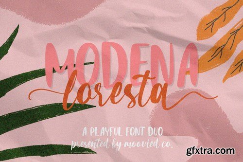 Modena Loresta Font Duo