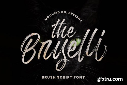 The Bryelli Brush Font