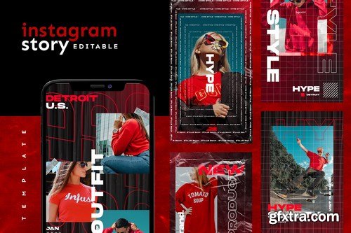 Instagram Story Templates Bundle