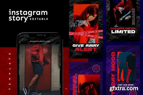 Instagram Story Templates Bundle