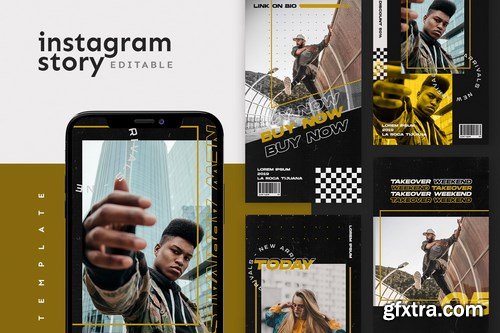 Instagram Story Templates Bundle