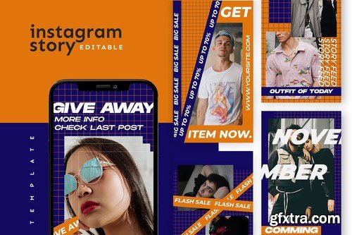 Instagram Story Templates Bundle