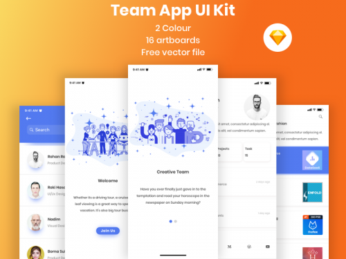 Team App UI Kit - team-app-ui-kit