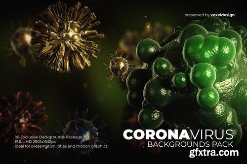 Corona Virus Backgrounds Pack