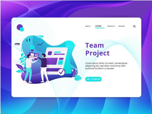 Team Project Illustration - team-project-illustration