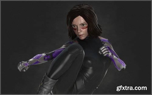 Cgtrader - Alita Battle Angel 3D Model 