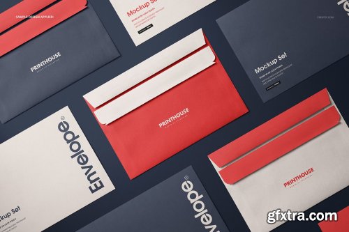 CreativeMarket - Envelope Mockup Set 01 4426020  