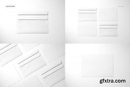 CreativeMarket - Envelope Mockup Set 01 4426020  