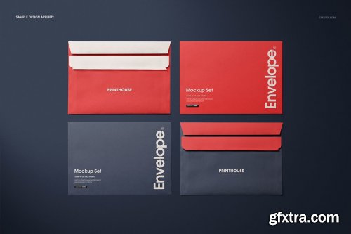 CreativeMarket - Envelope Mockup Set 01 4426020  