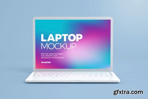 CreativeMarket - Macbook Pro Clay Mockup set 4430877