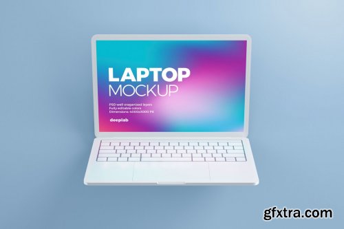 CreativeMarket - Macbook Pro Clay Mockup set 4430877