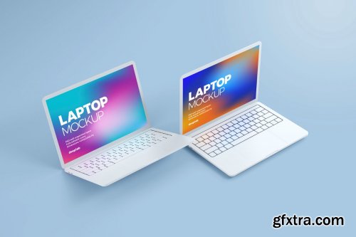 CreativeMarket - Macbook Pro Clay Mockup set 4430877