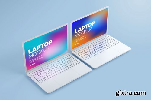 CreativeMarket - Macbook Pro Clay Mockup set 4430877