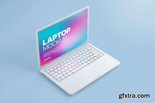 CreativeMarket - Macbook Pro Clay Mockup set 4430877