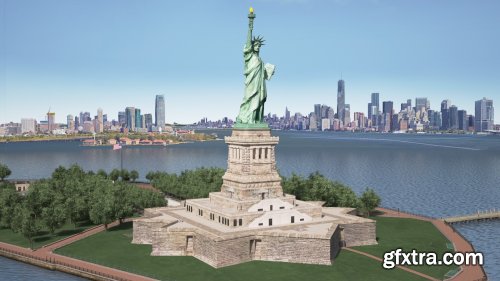 Turbosquid - Statue of Liberty model