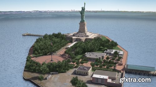 Turbosquid - Statue of Liberty model