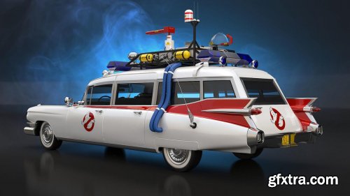 ECTO-1 Ghostbusters 3d model